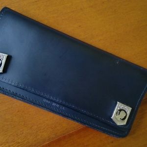 POW-MIA Guniuene Leather Long Billfold/Wallet USA